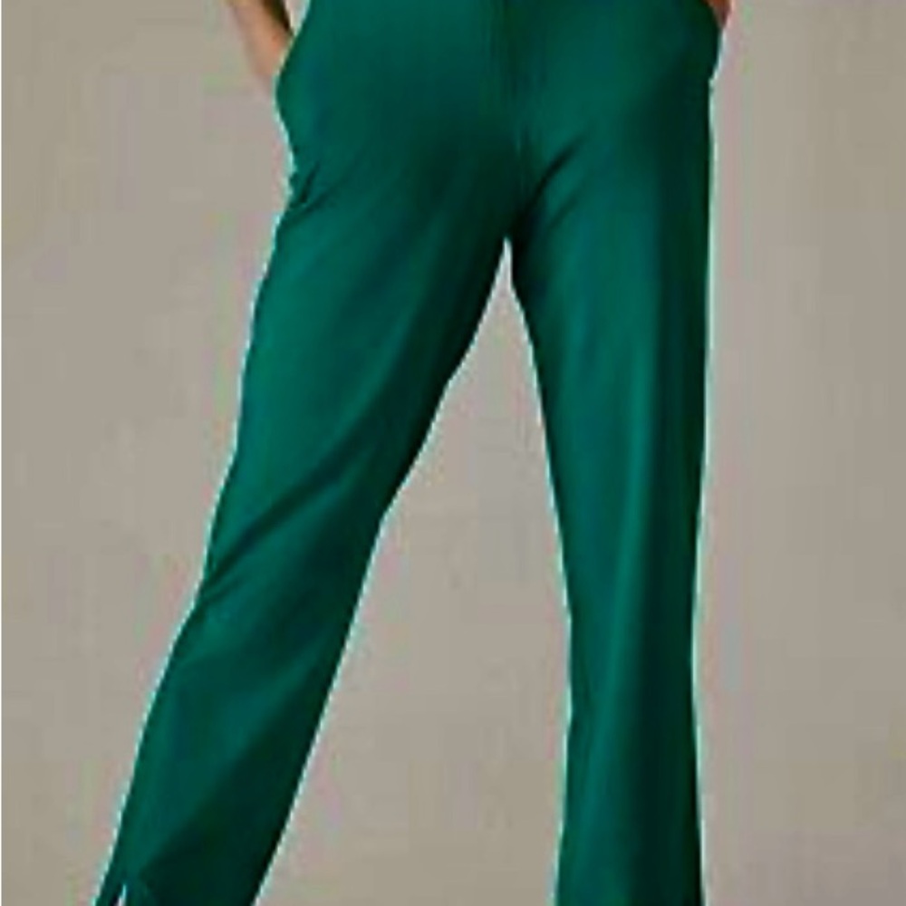 Athleta Vibrant Emerald Green Ankle Pants